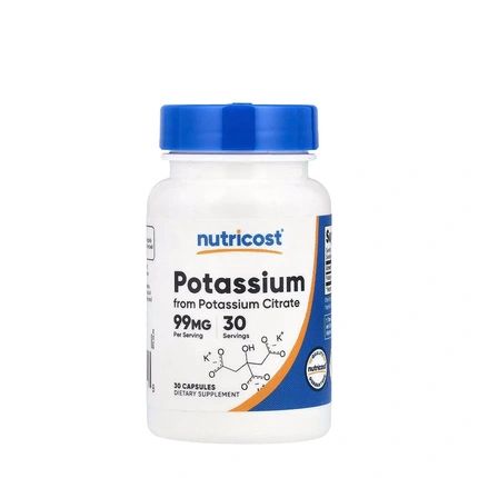 Nutricost Potassium Citrate 99 Mg 30 Capsules