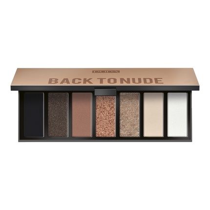 Make Up Stories Compact Eyeshadow Palette 001 Back To Nude - 13.3G