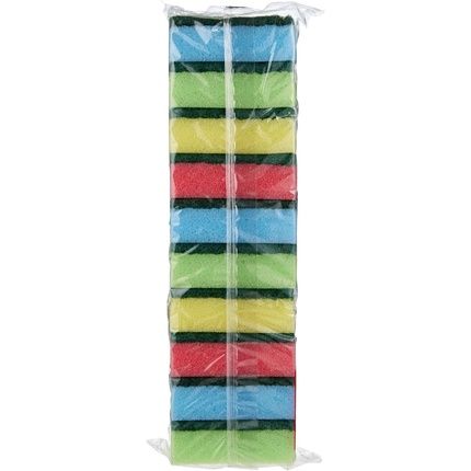 Vileda Economy Pack Of 10 Rainbow