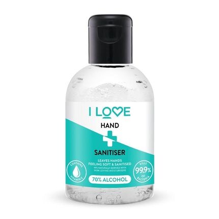 I Love Hand Sanitiser Gel 70 Alcohol 100Ml