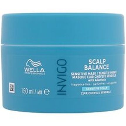 Wella Professionals Invigo Balance Calm Mask 150Ml Hydrating And Soothing Mask For Sensitive Scalp