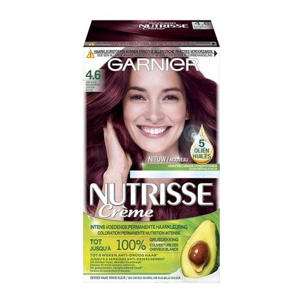 Garnier Nutrisse Creme Hair Color 46 Deep Red