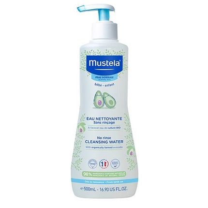 Mustela Cleansing Water 500Ml Gentle And Effective Cleansing For The Face