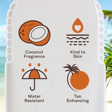 Malibu Sun Spf 4 Bronzing Tanning Oil Water Resistant Coconut Scented 200Ml - Image 3