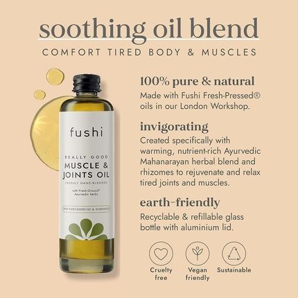 Fushi Really Good Sports Oil 100Ml For Tired Strained Muscles And Joints