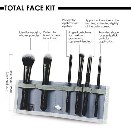 Moda Total Face Set With Case Black - Image 3