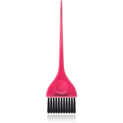 Framar Pink Hair Color Brush For Hair Dyeing And Coloring - Salon Quality