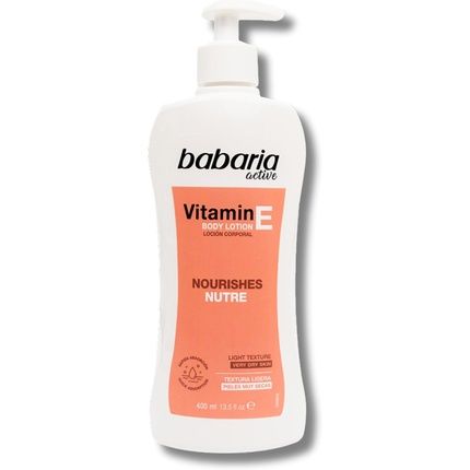 Babaria Body Cream With Vitamin E 400Ml
