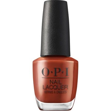 Opi Nail Lacquer Slip Dressed Up Opaque Dark Red Brown Chip Resistant