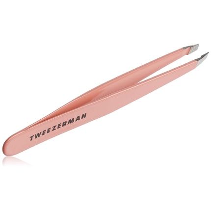 Tweezerman Professional Stainless Steel Award Winning Slant Tweezer Geranium