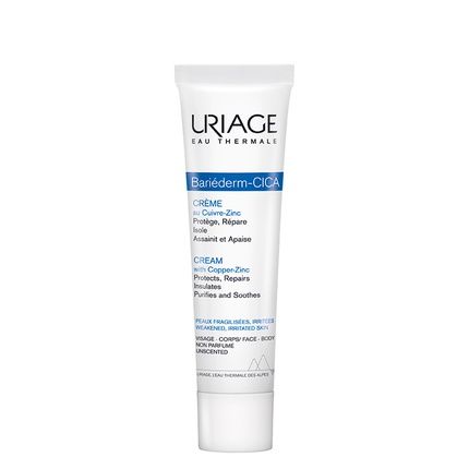 Uriage Baridermcica Cream 40Ml Reparative Cream With Copper And Zinc