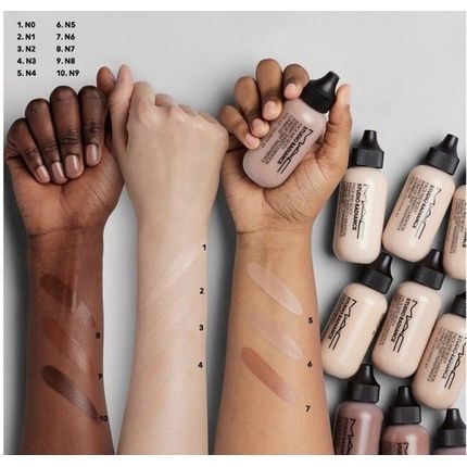 Authentic Mac Studio Radiance Face And Body Transparent Foundation 1.7 Fl Oz