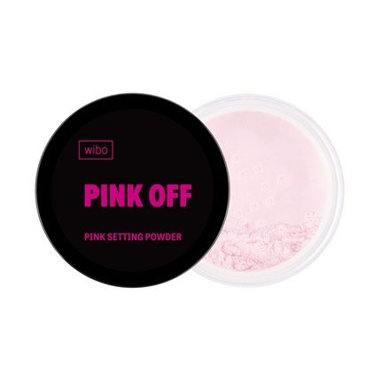 Wibo Pink Off Setting Powder Loose Powder 7G