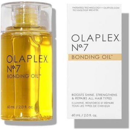 Olaplex No.7 Bonding Oil Deluxe Shine Strengthening Uv Protection Heat Protection Frizz Control Detangle 60Ml
