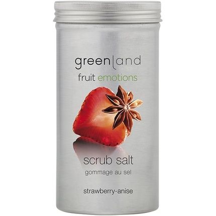 Greenland Exfoliating Salt With Strawberry Anise Pampering Foot And Body Exfoliation