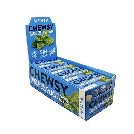 Chewsy Peppermint Chewing Gum 15G Pack Of 12