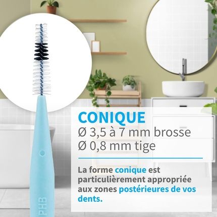 Crinex Phb Interdental Brushes Pack Of 6 - Image 3