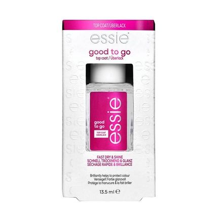 Essie Good To Go Nail Polish 135 Ml Top Coat For Quick Drying And Shine
