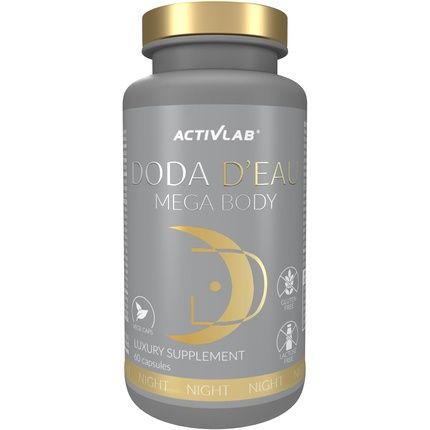 Activlab Doda D'Eau Mega Body 60 Capsules - Delays Aging Of The Body, Healthy Intestines, Anti-Inflammatory Properties