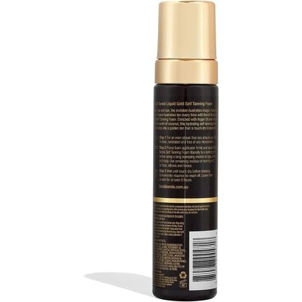 Bondi Sands Liquid Gold Self-Tanning Foam Lightweight Fast-Drying Formula 200Ml/7.04 Oz