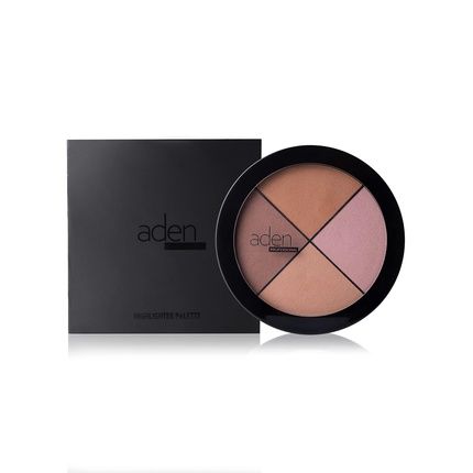 لوحة مكياج عدن 4 لتحديد الوجه 22 جرام، جودة طبيعية ومتينة