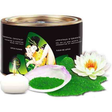 Shunga Lotus Flower Oriental Crystals Dead Sea Salts