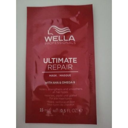 Wella Professionals Ultimate Repair Mask Hair Mask 15Ml - Luxury Sample New Aha Omega