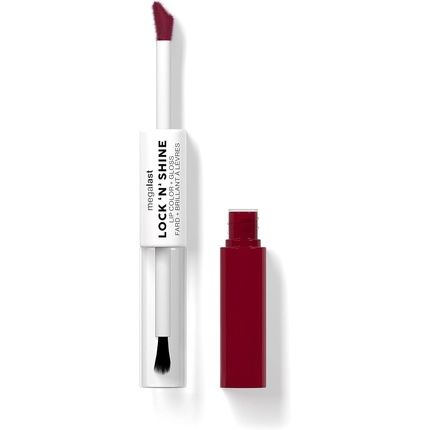 Wet N Wild Megalast Lock N' Shine Dual-Ended Lip Color And Clear Gloss With Vitamin - Image 3