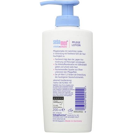 Sebamed Baby And Child Care Lotion With Panthenol 200Ml
