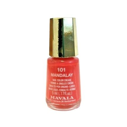 Mavala Mini Nail Polish Mandalay 101 Coral Flamingo 5Ml