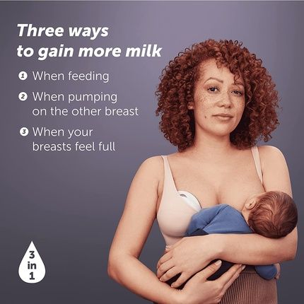 Elvie Curve - Portable Hands-Free Breastfeeding Pump With Gentle, Natural Suction - Image 3
