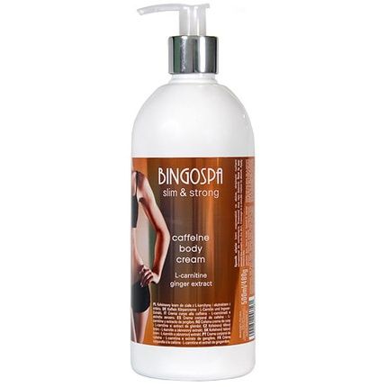 Bingo Spa Caffeine Body Cream With L-Carnitine And Ginger 500Ml