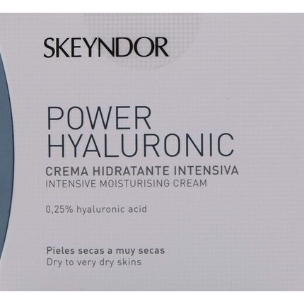 Skeyndor Power Hyaluronic Intensive Moisturizing Cream 50Ml
