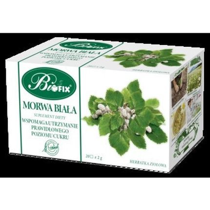 Bifix White Mulberry Dietary Supplement Express Herbal Tea 20X2G