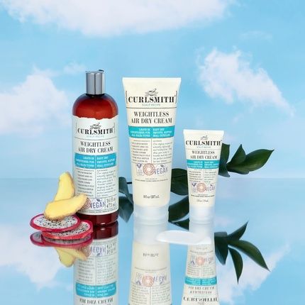 Curlsmith Weightless Air Dry Cream Vegan Leave-In Conditioner For Any Hair - Image 3