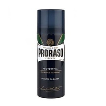 Proraso Blue Shaving Foam 300Ml With Aloe Vera And Vitamin E