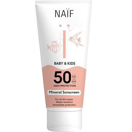 Naif Baby & Kids Mineral Sunscreen Spf 50 100 Ml