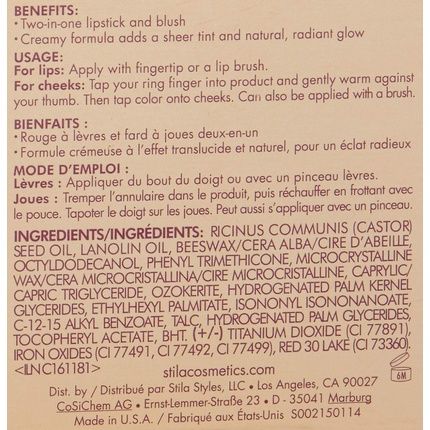 Stila Convertible Color For Lips And Cheeks Lillium 4.25G - Image 3