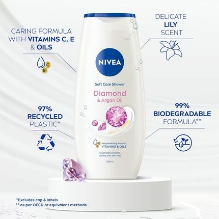 Nivea Shower Cream Diamond Touch 250 Ml