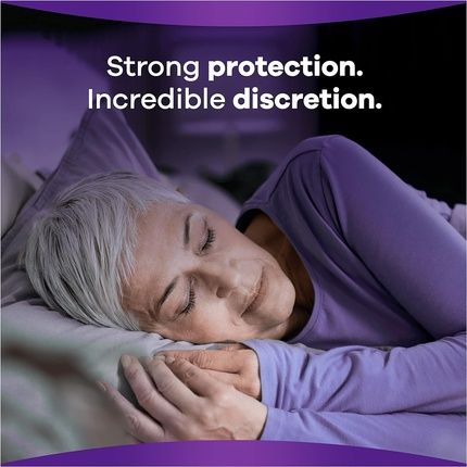 Always Discreet Incontinence Pads Plus Women Ultimate Night 48 High Absorbency Pads Odor Neutralizer