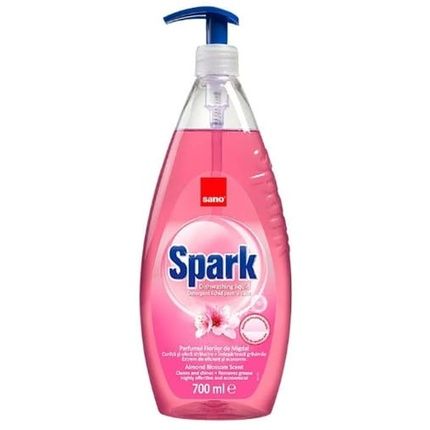 Sano Spark Almond Dishwashing Liquid 700Ml