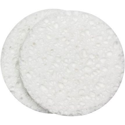 Qvs Facial Cleansing Sponges - Pack Of 2