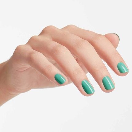 Opi Nail Lacquer My Dogsled Is A Hybrid Green Nail Polish Nordic Collection 0.5 Fl Oz