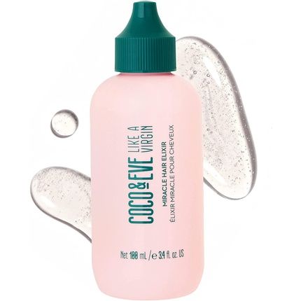 Coco & Eve Miracle Hair Elixir Coconut Oil With Hyaluronic Acid Leave In Conditioner 100Ml