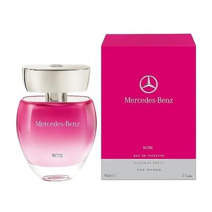 Mercedes-Benz Rose For Women Eau De Toilette Natural Spray 90Ml
