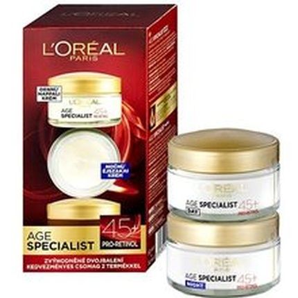 L'Oreal Paris Age Specialist 45 Day And Night Cream Set Spf20 50Ml + 50Ml