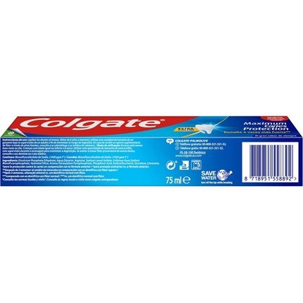 Toothpaste Caries Protection With Active Fluoride And Calcium Fresh Taste 75Ml