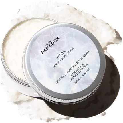 We Are Paradoxx Detox Scalp + Body Scrub With Celtic Sea Salt 200G
