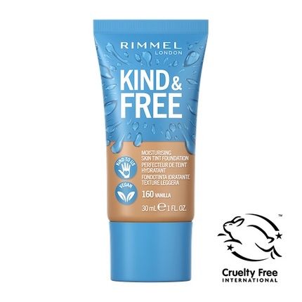Kind & Free Vegan Moisturizing Foundation 160 Vanilla 30Ml