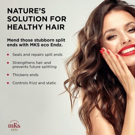 Mks Eco Endz Original Scent Split End Mender & Preventer 10 Fl Oz - Moroccan Argan Oil & Hemp Seed Oil - Image 3